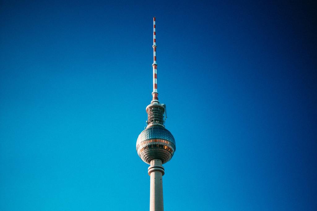 Torre della TV, Alexanderplatz. Uno dei simboli di Berlino