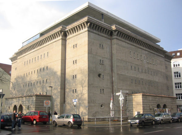 Reichbahnbunker che si trova a Berlino est